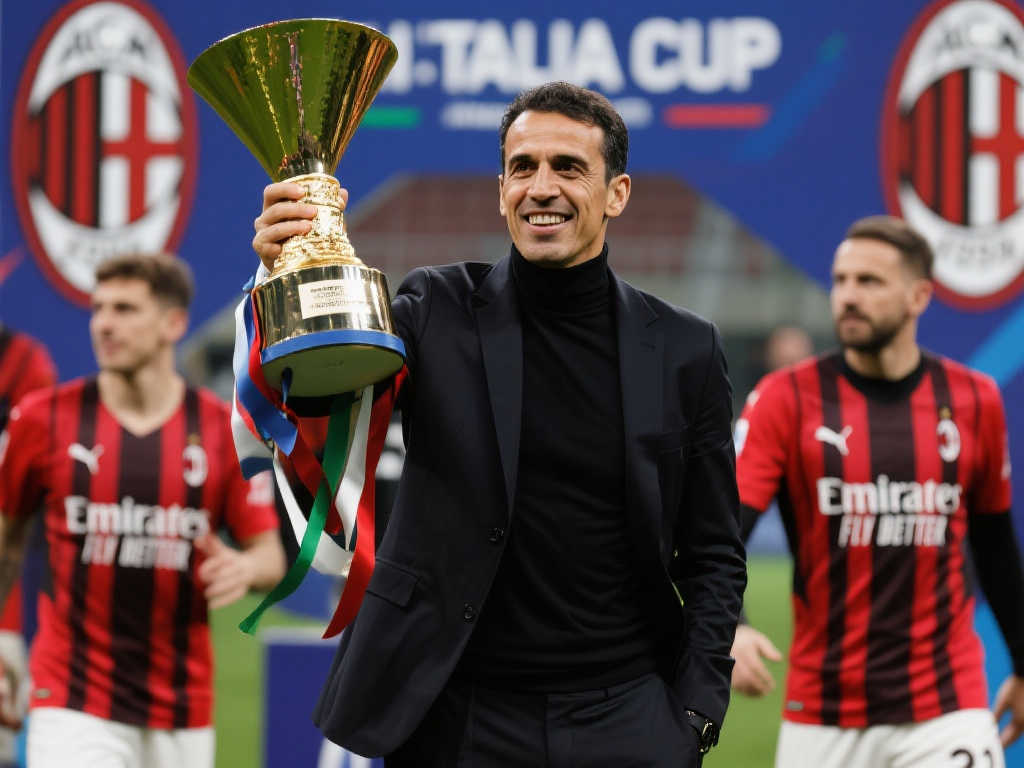 超级杯见证红黑传奇，孔塞桑创米兰最速夺冠纪录